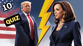 quotDonald Trump vs Kamala Harris Only 1 Can Score 1010 on This Quiz Are You One of Themquot🔥⚡️🔥⚡️🔥⚡️ [upl. by Aggi57]