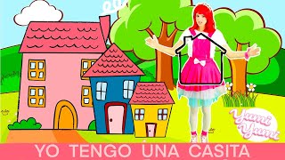 YO TENGO UNA CASITA  Cantando con Adriana [upl. by Anoif]