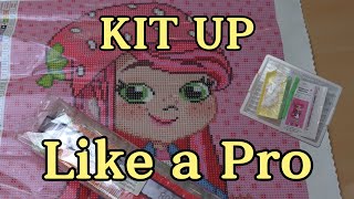 Kitting Up Tips and Tricks  Diamond Painting [upl. by Yerd542]