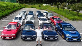 JDM SUBARUS THROUGH THE MOUNTAINS OF JAPAN [upl. by Ayiak]