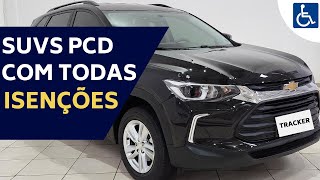 SUVS PCD 2024 COM ISENÇÃO TOTAL DE IMPOSTOS  AUTOMÁTICOS [upl. by Carl]