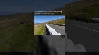 Isle Of Man TT Top Speed Flyby 🔥 isleofman motogp bikerace race automobile bike trending 1m [upl. by Yenrab]