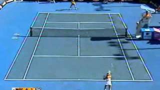 Caroline Wozniacki vs Shahar Peer 2009 AO Highlights [upl. by Dolora]