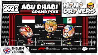 EN MiniDrivers  F1 Highlights  2022 Abu Dhabi GP [upl. by Oinoitna]