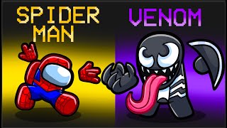 Spiderman Vs Venom Mod In Among With MY CRAZY FAN GIRLS [upl. by Vange939]