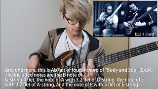 Harmonics Voicing Theory Part1 Hadrien Feraud and a bit of Jaco Pastorius [upl. by Llewej]