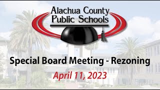 School Board WorkshopRezoning 41123 [upl. by Woo]