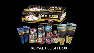 Royal Flush Box by Primed Pyrotechnics fireworkcrazy [upl. by Goodden]