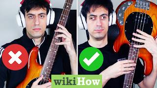 How To Play Bass according to wikiHow [upl. by Ecinrahs]