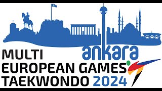 MULTI EUROPEAN GAMES TAEKWONDO 2024  ANKARA  24052024  1st DAY  10 COURT [upl. by Kcirttap]