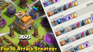 Top 10 Best TH7 Attack Strategy 2023  Town hall 7 Best Army in Clash of Clans [upl. by Noletta]