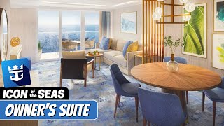 Icon of the Seas  Owners Suite Walkthrough Tour  Royal Caribbean 2024  4k [upl. by Dart]