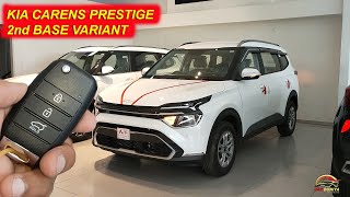 KIA CARENS PRESTIGE 2022 7 Seater  2nd Base Variant में क्या फीचर्स मिलते है  कितना SPACE है [upl. by Jordain]