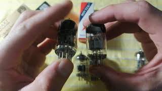 Tube Talk  New Sensor Corp Russian made ECC8312AX7 Electro HarmonixTungSolSovtek etc [upl. by Ecnerewal]