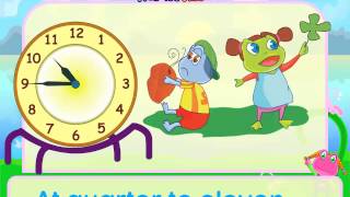 Telling the Time Song English for Children [upl. by Jann]