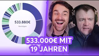 19Jähriger Student mit 533000€ Portfolio wird von Holger beschimpft  Finanzfluss Stream Higlight [upl. by Cohleen]