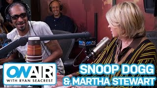 Snoop Dogg amp Martha Stewart Put Friendship To The Test  On Air with Ryan Seacrest [upl. by Yehc]