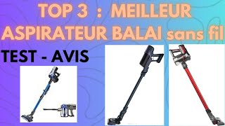 Top 3 des Meilleurs Aspirateurs Balais Sans Fil en 2024  Comparatif et Avis [upl. by Ennairrek]