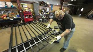 Aluminum Gate Alteration  Fabricating and Welding Projects [upl. by Weinhardt74]