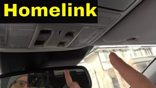 Honda CRV Garage Opener TutorialHow To Set It UpHomelink Tutorial [upl. by Basso310]