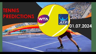 Tennis Predictions TodayATP WimbledonWTA WimbledonTennis Betting TipsTennis Preview [upl. by Charlotta197]