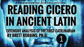 Reading Cicero in the Original Latin First Catilinarian Pt 1 [upl. by Eugene65]