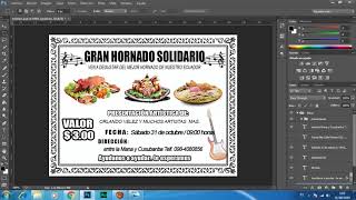 HORNADO SOLIDARIO PSD EDITABLE [upl. by Riplex]