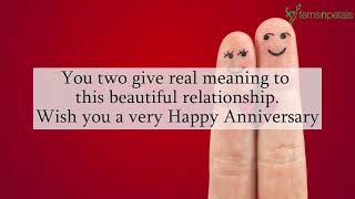 Happy Wedding Anniversary Wishes Quotes  Anniversary Quotes Videos For WhatsApp [upl. by Lrad257]