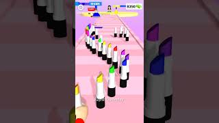 Lipstick multi shade runner rajeshgameplay trending games gaming viral shorts [upl. by Tnerb563]