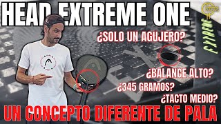 HEAD EXTREME ONEUna pala diseñada para el PADEL MODERNO padel [upl. by Ahkos]