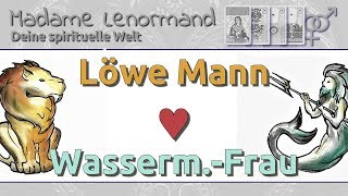 Löwe Mann amp Wassermann Frau Liebe und Partnerschaft [upl. by Lunnete]