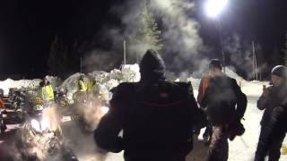 Cains Quest 2016 Night Departure from Happy ValleyGoose Bay [upl. by Arimas]