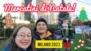 Tour dei MERCATINI DI NATALE 2023 a Milano City Life Piazza Duomo e il VILLAGGIO DELLE MERAVIGLIE [upl. by Cuthbert977]