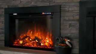 Modern Flames Redstone Electric Fireplace or Inert [upl. by Nwahsram316]