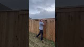 fencebuilding fenceconstruction capandtrim diy [upl. by Jojo]