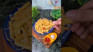 How to make Crispy French fries At home short [upl. by Desi]