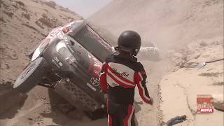 What happens when your buggy flips upside down at Dakar [upl. by Lenehc]