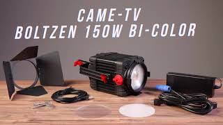 CAMETV Boltzen 150w Fresnel Focusable LED BiColor [upl. by Dixil]