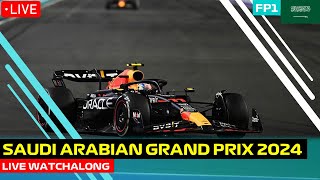 F1 Live Saudi Arabian Grand Prix 2024 FP1 Watchalong [upl. by Runkel575]