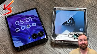 Z Flip 6 vs RAZR 2024  ONE CLEAR CHOICE [upl. by Nydnarb]