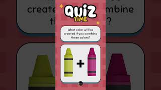 Guess the COLOR Quiz  Crayon Color Game  Guess the Color Game [upl. by Cristoforo]