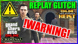 WARNING CAYO PERICO HEIST REPLAY GLITCH  Cant Believe They Did This GTA 5 ONLINE [upl. by Lanna]