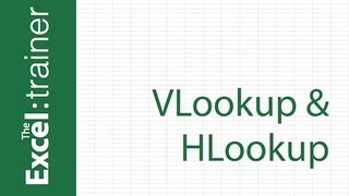 Excel  How to Use VLOOKUP and HLOOKUP functions [upl. by Huskamp]