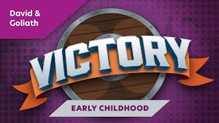 Victory 2 EC  David and Goliath  Wonder Ink Childrens Ministry Curriculum [upl. by Batholomew607]