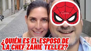 ¿QUIÉN ES EL ESPOSO DE LA CHEF ZAHIE TÉLLEZ I MASTERCHEF CELEBRITY MÉXICO 2024 [upl. by Hauge]