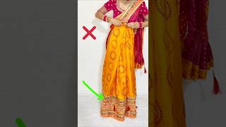 Broad border saree Draping tutorial saree rekhamishra sareedraping [upl. by Durer]