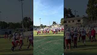 GHSA Football Season Kicks Off Social Circle at Oglethorpe warming up ghsa football [upl. by Ogdon]