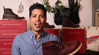 Red Wing Work Chukka 3141 in Briar Oil Slick Leather [upl. by Averi]