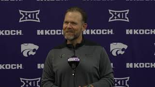 Kansas State Offensive Coordinator Conor Riley  Press Conference 112124 [upl. by Iznik341]