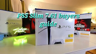 PS5 Slim buyers guide for FW 761 or lower [upl. by Dituri]